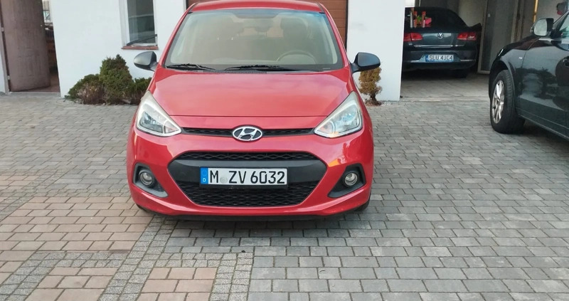 Hyundai i10 cena 19900 przebieg: 156000, rok produkcji 2013 z Lubliniec małe 92